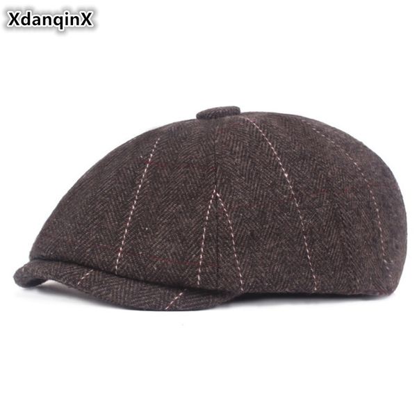 xdanqinx elastically adjustable men's hat warm beret autumn winter simple flat cap for men brands dad's hats sombrero de hombre, Blue;gray
xdanqinx elastically adjustable men's hat warm beret autumn winter simple flat cap for men brands dad's hats sombrero de hombre, Blue;gray