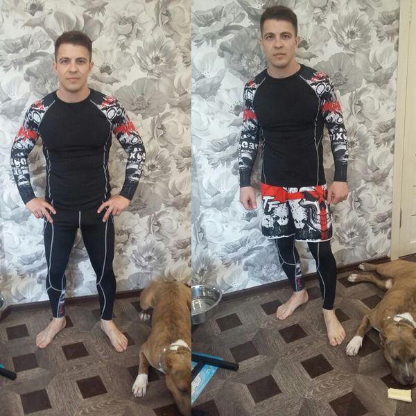 running sets teen men's gym rashguard jiu jitsu compressed sports underwear jogging suits tracksuit set fitness training clothes 4xl, Black;blue
running sets teen men's gym rashguard jiu jitsu compressed sports underwear jogging suits tracksuit set fitness training clothes 4xl, Black;blue