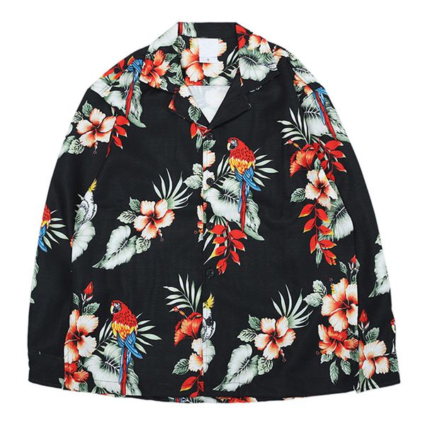 floral printed turn-down collar retro shirt men long sleeve 2018 granny chic hip hop shirts men's clothing, Black;brown
floral printed turn-down collar retro shirt men long sleeve 2018 granny chic hip hop shirts men's clothing, Black;brown
