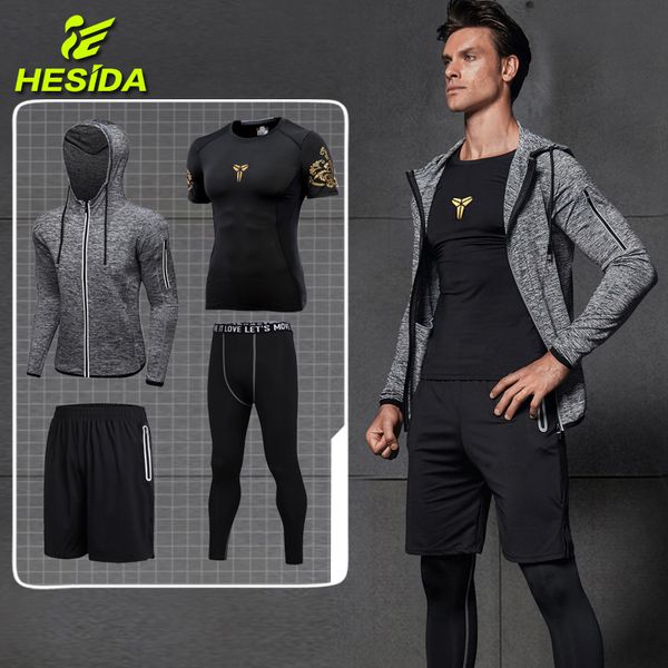 sport suit compression set running clothes sport jogging suits tights workout fitness traning tracksuit dry fit men's sportswear, Black;blue
sport suit compression set running clothes sport jogging suits tights workout fitness traning tracksuit dry fit men's sportswear, Black;blue
