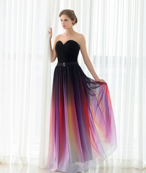 real ps elegant women a-line strapless chiffon ombre bridesmaid dresses long plus size maxi skirt black open back wedding party dresses, Red;white
real ps elegant women a-line strapless chiffon ombre bridesmaid dresses long plus size maxi skirt black open back wedding party dresses, Red;white