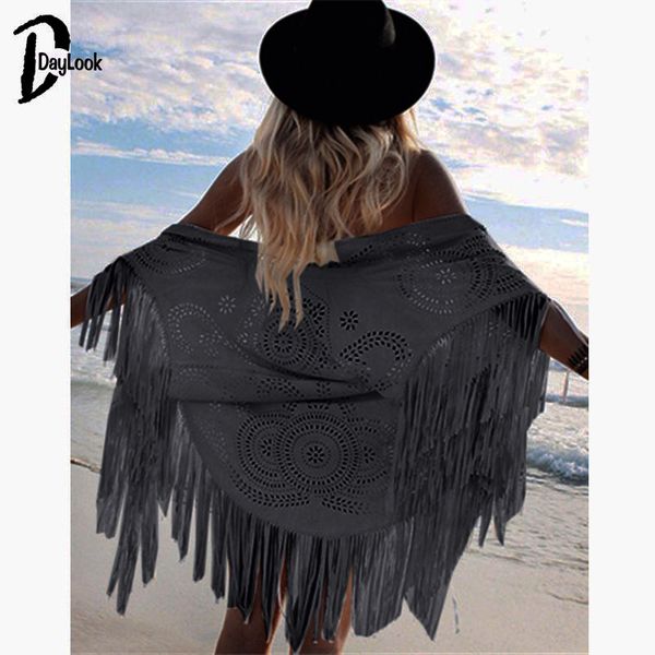 2018 limited sale half daylook design faux suede shawl floral cut asymmetric tassel kimono capes summer style, White
2018 limited sale half daylook design faux suede shawl floral cut asymmetric tassel kimono capes summer style, White