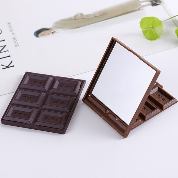 1pcs new foldable cute mini makeup mirror chocolate cookie shaped square pocket mirror glass+plastic women girl lovely
1pcs new foldable cute mini makeup mirror chocolate cookie shaped square pocket mirror glass+plastic women girl lovely