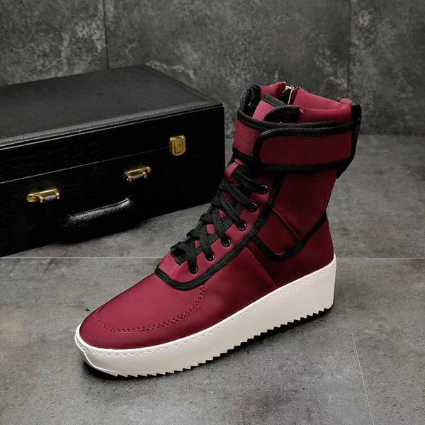 season kanye west season boots factory clusive luxury genuine leather persional ilitary outdoor tooling boots, Black
season kanye west season boots factory clusive luxury genuine leather persional ilitary outdoor tooling boots, Black