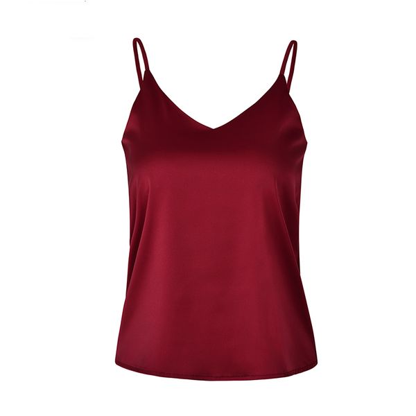 Crop Top Women Camis Silk Satin Halter Top Women Camisole Summer Style Sexy Sleeveless Vest Slim White Tops Roupas Femin, Red
Crop Top Women Camis Silk Satin Halter Top Women Camisole Summer Style Sexy Sleeveless Vest Slim White Tops Roupas Femin, Red