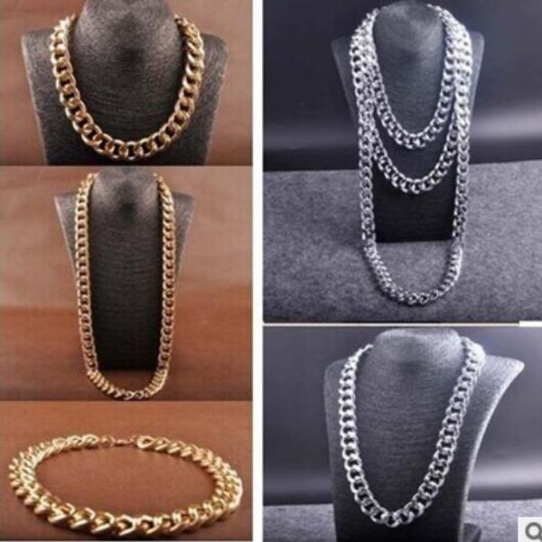 designer jewelry gold chains for men hip hop jewelry simple punk necklace fashion of shipping, Silver
designer jewelry gold chains for men hip hop jewelry simple punk necklace fashion of shipping, Silver