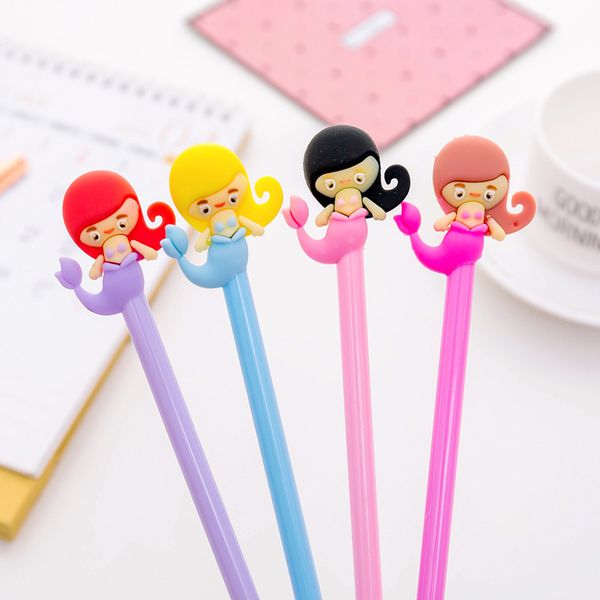 2 pcs 0.38 mm candy colors mermaid gel pen ink marker pen school office supply escolar papelaria office signature
2 pcs 0.38 mm candy colors mermaid gel pen ink marker pen school office supply escolar papelaria office signature