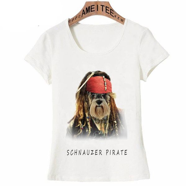 cool schnauzer pirate print t-shirt new summer women t-shirt funny dog design girl casual punk style simple woman tees, White
cool schnauzer pirate print t-shirt new summer women t-shirt funny dog design girl casual punk style simple woman tees, White