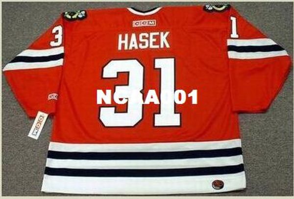 мужские # 31 доминик hasek чикаго блэкхокс 1992 скк прочь хоккей джерси или обычай любое имя или номер ретро джерси, Black;red
мужские # 31 доминик hasek чикаго блэкхокс 1992 скк прочь хоккей джерси или обычай любое имя или номер ретро джерси, Black;red