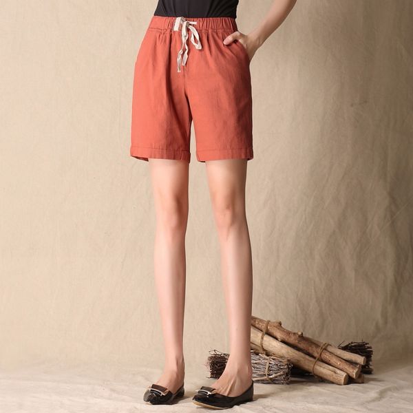 casual women short fashion candy color casual shorts plus size s-4xl elastic waist women's linen collapse shorts, White;black
casual women short fashion candy color casual shorts plus size s-4xl elastic waist women's linen collapse shorts, White;black