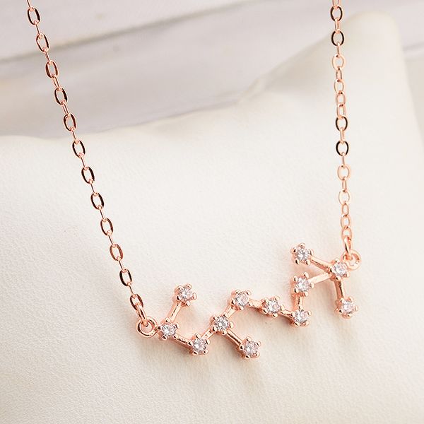 rose gold scorpio 12 star zodiac zircon horoscope astrology galaxy constellation sign necklace zodiac necklace constellation, Black
rose gold scorpio 12 star zodiac zircon horoscope astrology galaxy constellation sign necklace zodiac necklace constellation, Black