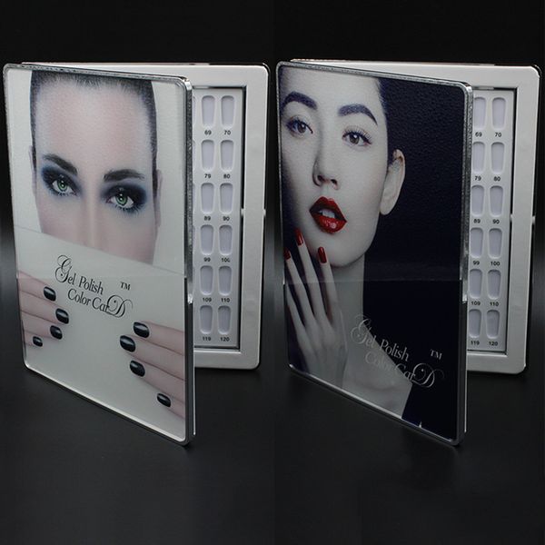 professional 120 colors acrylic nail polish gel display book color card graphic plate nail art salon manicure tools 3 styles
professional 120 colors acrylic nail polish gel display book color card graphic plate nail art salon manicure tools 3 styles