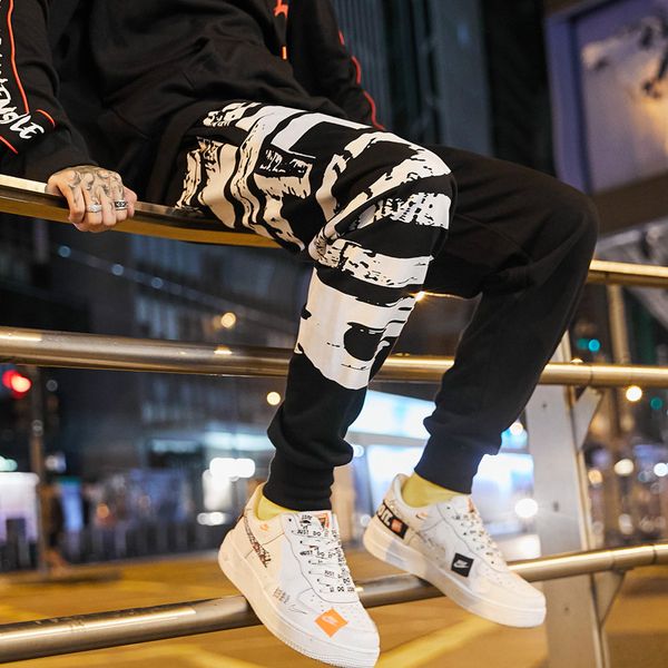 hip hop sweatpants men joggers pants printed wolf letter loose cotton track pants men slim fit sweat punk rock streetwear, Black
hip hop sweatpants men joggers pants printed wolf letter loose cotton track pants men slim fit sweat punk rock streetwear, Black