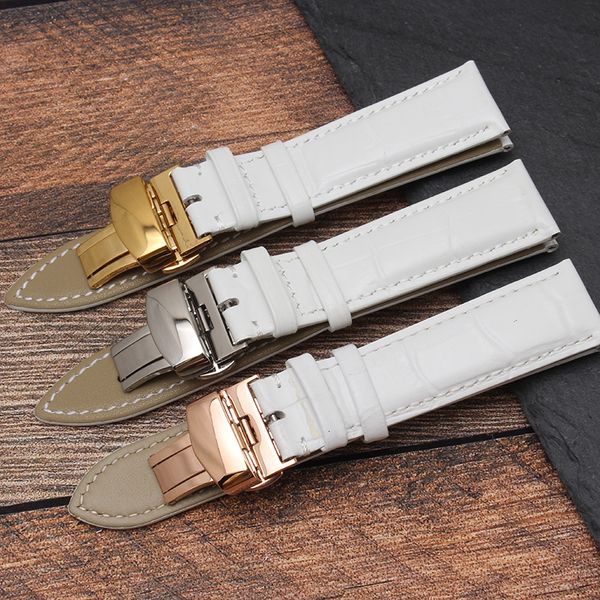 12mm 14mm 16mm 18mm 20mm rose gold watch buckle genuine leather watchband wristwatches strap band white color for women watches, Black;brown
12mm 14mm 16mm 18mm 20mm rose gold watch buckle genuine leather watchband wristwatches strap band white color for women watches, Black;brown