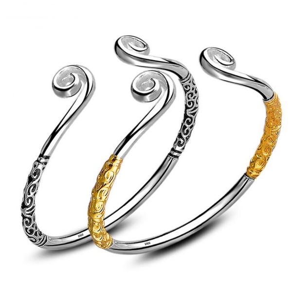 adjustable cuff bangle tight spells style sterling silver handmade bling gold jewelry bracelets tight spells bracelet wukong bangles 20 pcs, Golden;silver
adjustable cuff bangle tight spells style sterling silver handmade bling gold jewelry bracelets tight spells bracelet wukong bangles 20 pcs, Golden;silver