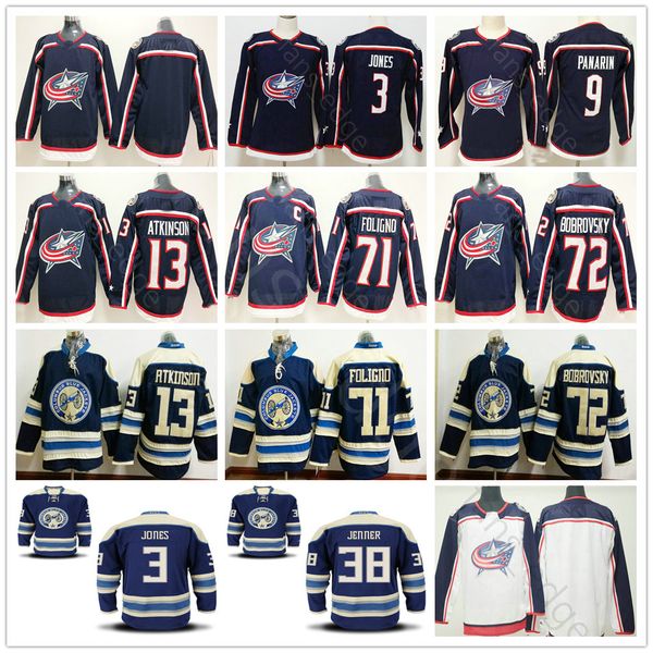 2018 New AD Columbus Blue Jackets Hockey 3 Seth Jones 9 Artemi Panarin 13 Cam Atkinson 71 Nick Foligno 72 Sergei Bobrovsky Jerseys
2018 New AD Columbus Blue Jackets Hockey 3 Seth Jones 9 Artemi Panarin 13 Cam Atkinson 71 Nick Foligno 72 Sergei Bobrovsky Jerseys