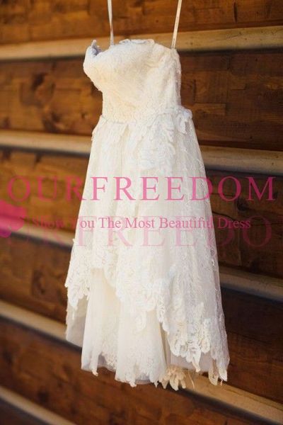 2019 simple lace sweetheart neck wedding dresses a line short mini beach garden bridal gown custom made real image, White
2019 simple lace sweetheart neck wedding dresses a line short mini beach garden bridal gown custom made real image, White