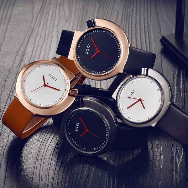 couple fashion nylon strap analog quartz round wrist watch watches relogio masculino saat gift, Slivery;brown
couple fashion nylon strap analog quartz round wrist watch watches relogio masculino saat gift, Slivery;brown