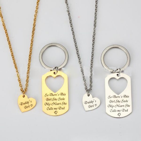 stainless square silver gold gift for daughter,there's this girl who stole my heart she calls me daddy keychain father's day jewel, Slivery;golden
stainless square silver gold gift for daughter,there's this girl who stole my heart she calls me daddy keychain father's day jewel, Slivery;golden