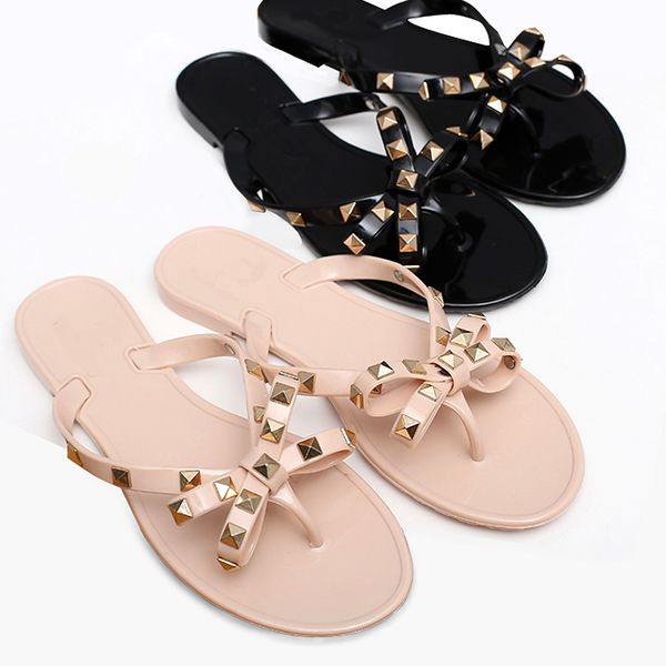 2018 rivet women slippers bow tie summer slides home slippers bowknot flat heel sandals women shoes flip flops zapatillas mujer, Black
2018 rivet women slippers bow tie summer slides home slippers bowknot flat heel sandals women shoes flip flops zapatillas mujer, Black