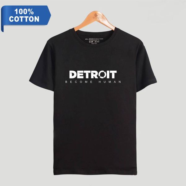 detroit become human t-shirt game 100% cotton short sleeve summer tshirt casual tee shirt plus size xxs to 4xl, White;black
detroit become human t-shirt game 100% cotton short sleeve summer tshirt casual tee shirt plus size xxs to 4xl, White;black