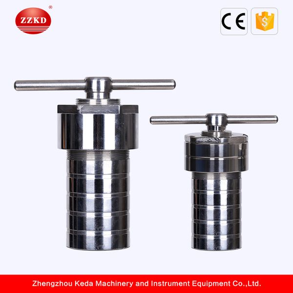 zzkd 0.4-1l hydrothermal synthesis reactors with ptfe liner and stainless steel shell hydro thermal reactors price teflon lined autoclave
zzkd 0.4-1l hydrothermal synthesis reactors with ptfe liner and stainless steel shell hydro thermal reactors price teflon lined autoclave