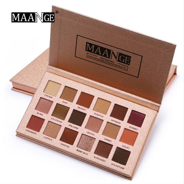 maange 18 colors eyeshadow palette rose gold multicolor eye shadow makeup shimmer matte powder waterproof cosmetics
maange 18 colors eyeshadow palette rose gold multicolor eye shadow makeup shimmer matte powder waterproof cosmetics