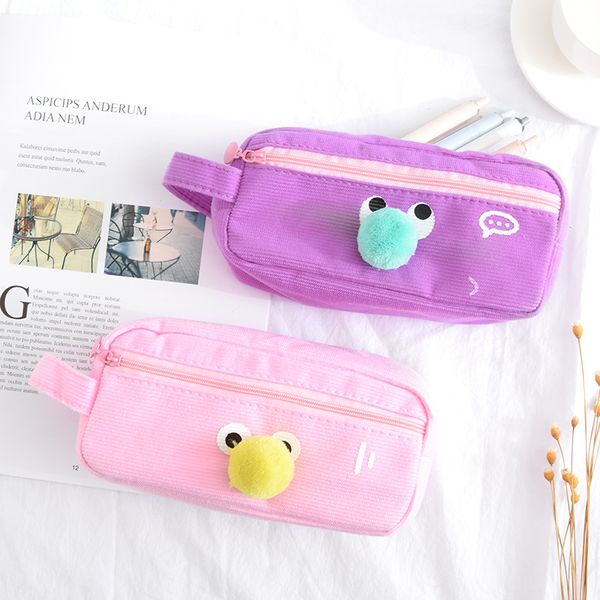 korea creative female small fresh expression corduroy pencil bag schoolchildren cute large capacity stationery bag
korea creative female small fresh expression corduroy pencil bag schoolchildren cute large capacity stationery bag