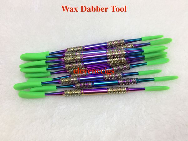 DHL Бесплатный Новый Разработанный Радуга Цвет Нержавеющей Стали Воск Dabber Инструмент с Силиконовой Крышкой Dabber Инструмент для Воск Распылитель
DHL Бесплатный Новый Разработанный Радуга Цвет Нержавеющей Стали Воск Dabber Инструмент с Силиконовой Крышкой Dabber Инструмент для Воск Распылитель