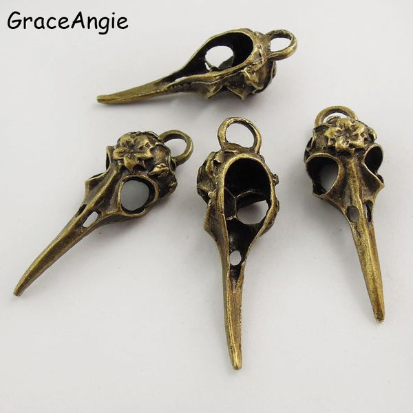graceangie 5pcs punk charms antique bronze skull bird head pointed mouth pendant handmade hanging crafts vintage jewelry finding, Bronze;silver
graceangie 5pcs punk charms antique bronze skull bird head pointed mouth pendant handmade hanging crafts vintage jewelry finding, Bronze;silver