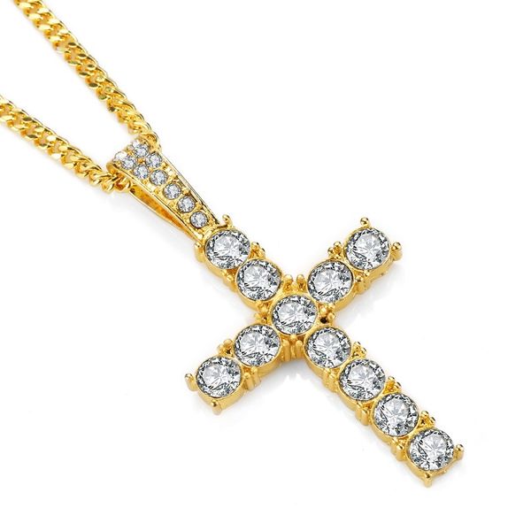 hip hop men fashion jewelry stainless steel cross pendant necklace full rhinestone design gold silver color chain jewellery men necklace
hip hop men fashion jewelry stainless steel cross pendant necklace full rhinestone design gold silver color chain jewellery men necklace
