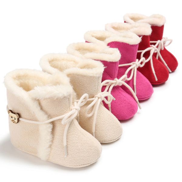 2019 newborn baby fashion winter boots infant baby moccasins shoes snow boot keep warm cute cartoon bear girl shoes lace up boot
2019 newborn baby fashion winter boots infant baby moccasins shoes snow boot keep warm cute cartoon bear girl shoes lace up boot