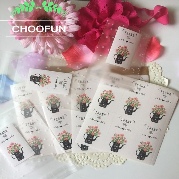 180pcs(30sheet) white "thank you" with flowers sticker for bottle gift packaging bag seal fridge magnets stickers decoration
180pcs(30sheet) white "thank you" with flowers sticker for bottle gift packaging bag seal fridge magnets stickers decoration