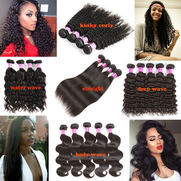 unprocessed brazilian kinky straight body deep wave curly hair weft wet and wary hair peruvian indian malaysian human hair extensions, Black
unprocessed brazilian kinky straight body deep wave curly hair weft wet and wary hair peruvian indian malaysian human hair extensions, Black