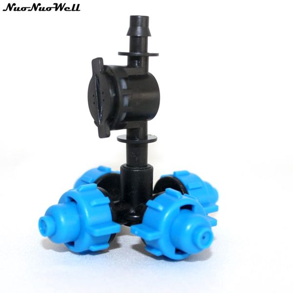 nuonuowell 5 pcs-pack greenhouse humidifier plant misting cross atomizing nozzle sprinkler with anti drip mist spray kit 
nuonuowell 5 pcs-pack greenhouse humidifier plant misting cross atomizing nozzle sprinkler with anti drip mist spray kit