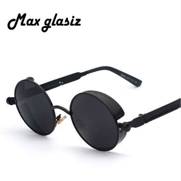 maxglasiz brand new 2018 mirror lens round glasses goggles steampunk sunglasses vintage retro for men and women hisper eyewear, White;black
maxglasiz brand new 2018 mirror lens round glasses goggles steampunk sunglasses vintage retro for men and women hisper eyewear, White;black