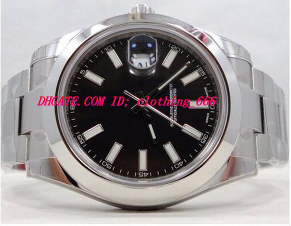 luxury watches ii 116300 41mm smooth bezel stainless steel black dial men's watch automatic men's watches, Slivery;brown
luxury watches ii 116300 41mm smooth bezel stainless steel black dial men's watch automatic men's watches, Slivery;brown