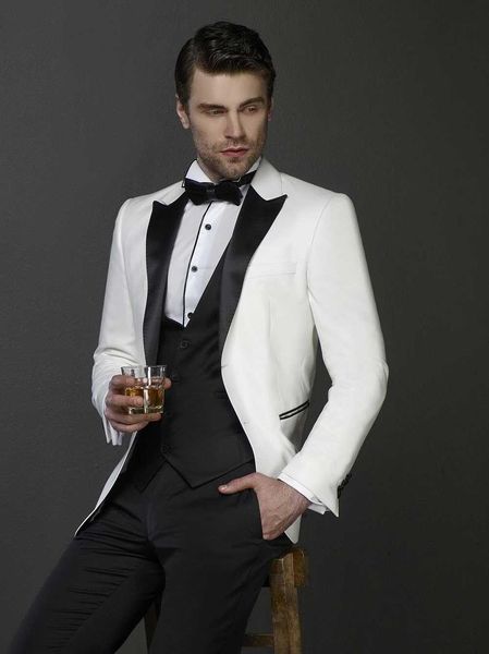 new arrival groomsmen peak lapel groom tuxedos one button men suits wedding/prom man blazer ( jacket+ pants+ vest+ tie ) m855, Black;gray
new arrival groomsmen peak lapel groom tuxedos one button men suits wedding/prom man blazer ( jacket+ pants+ vest+ tie ) m855, Black;gray
