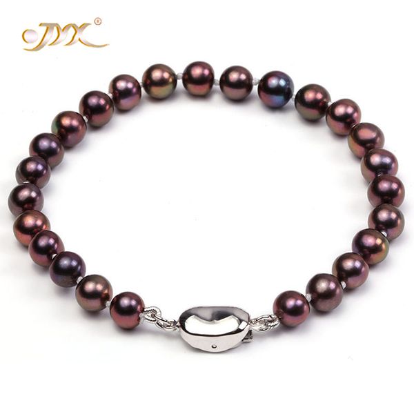 jyx 100% natural freshwater pearl bracelet jewelry female elegant pearl bracelet jewelry christmas gift(6mm pearl,7.5inches, Golden;silver
jyx 100% natural freshwater pearl bracelet jewelry female elegant pearl bracelet jewelry christmas gift(6mm pearl,7.5inches, Golden;silver