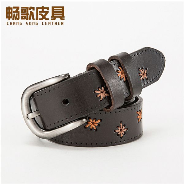 ladies' new hand embroidered belts leather women's belts casual joking buttons etc, Black;brown
ladies' new hand embroidered belts leather women's belts casual joking buttons etc, Black;brown