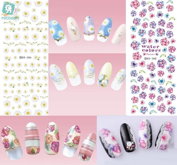 rocooart ds385-408 2017 spring magic flowers water transfer nails art sticker harajuku nail wrap sticker tips manicura stickers, Black
rocooart ds385-408 2017 spring magic flowers water transfer nails art sticker harajuku nail wrap sticker tips manicura stickers, Black