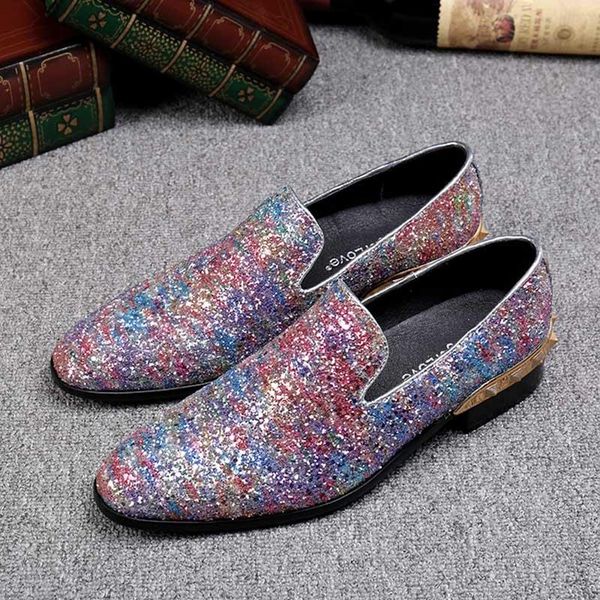 2017 Men Glitter Shoes New Mens Fashion Casual Flats Men's Designer Dress Shoes Loafers Men Shoes
2017 Men Glitter Shoes New Mens Fashion Casual Flats Men's Designer Dress Shoes Loafers Men Shoes