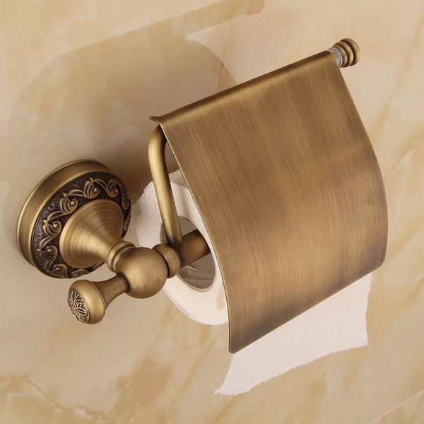 Antique Brass Paper Towel Rack Europe Style Bathroom Paper Holder European Toilet Paper Box Toilet Accessories
Antique Brass Paper Towel Rack Europe Style Bathroom Paper Holder European Toilet Paper Box Toilet Accessories