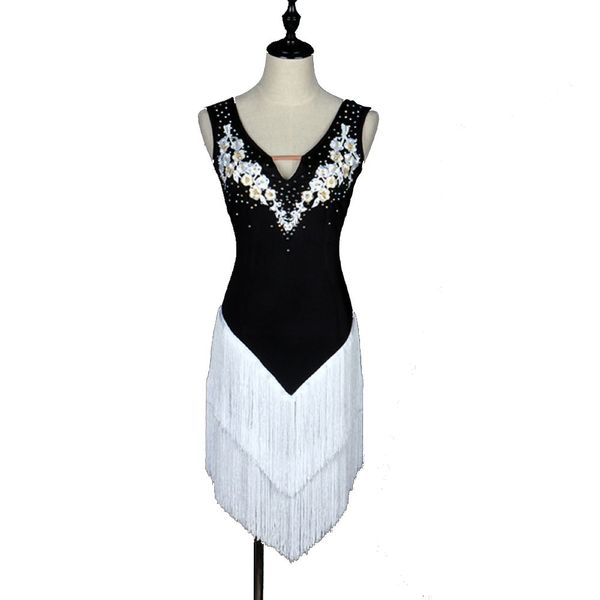 latin dance dress salsa dance competition dresses samba tassel dresses customized size d0182 2 choices rhinestones appliques, Black;red
latin dance dress salsa dance competition dresses samba tassel dresses customized size d0182 2 choices rhinestones appliques, Black;red