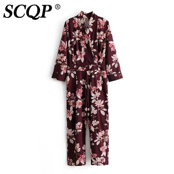 scqp 2017 fashion flower printing deep v neck long sleeve ladies jumpsuit casual formal sashes jumpsuits womens romper overalls, Black;white
scqp 2017 fashion flower printing deep v neck long sleeve ladies jumpsuit casual formal sashes jumpsuits womens romper overalls, Black;white