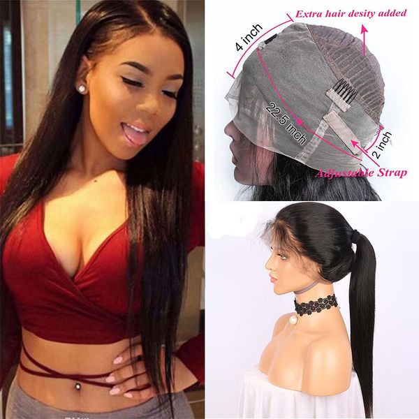 malaysian 360 lace frontal wig pre plucked with baby hair malaysian straight lace front human hair wigs for black women, Black;brown
malaysian 360 lace frontal wig pre plucked with baby hair malaysian straight lace front human hair wigs for black women, Black;brown