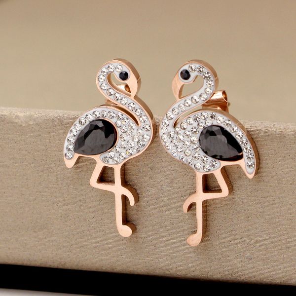 swan earrings korean fashion full diamond single leg rose gold earrings korea personality wild drill titanium steel earrings female, Silver
swan earrings korean fashion full diamond single leg rose gold earrings korea personality wild drill titanium steel earrings female, Silver