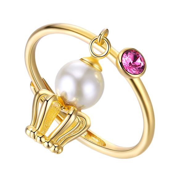 1 pc ring 925 sterling silver crown adjustable princess pearl wedding exquisite tiara ring band for women girls, Golden;silver
1 pc ring 925 sterling silver crown adjustable princess pearl wedding exquisite tiara ring band for women girls, Golden;silver