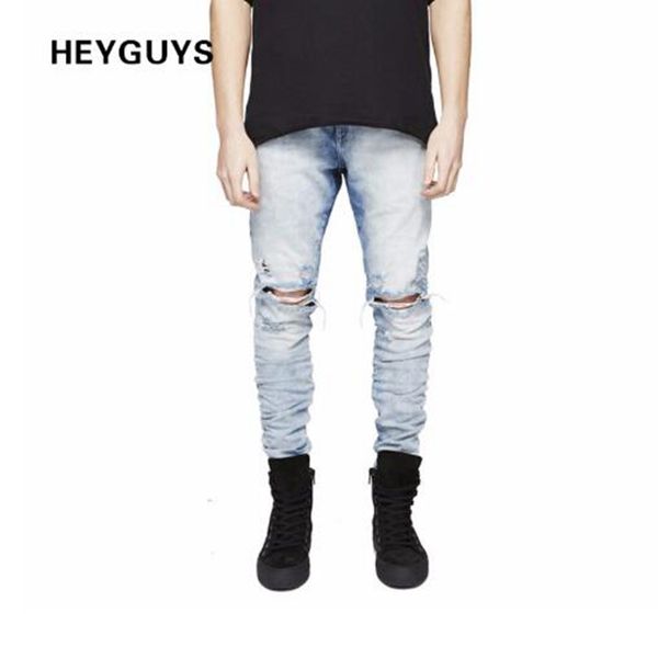 heyguys 2018 new original design hole pants jogger pants brand jeans luxury man casual street straight hip hop, Blue
heyguys 2018 new original design hole pants jogger pants brand jeans luxury man casual street straight hip hop, Blue