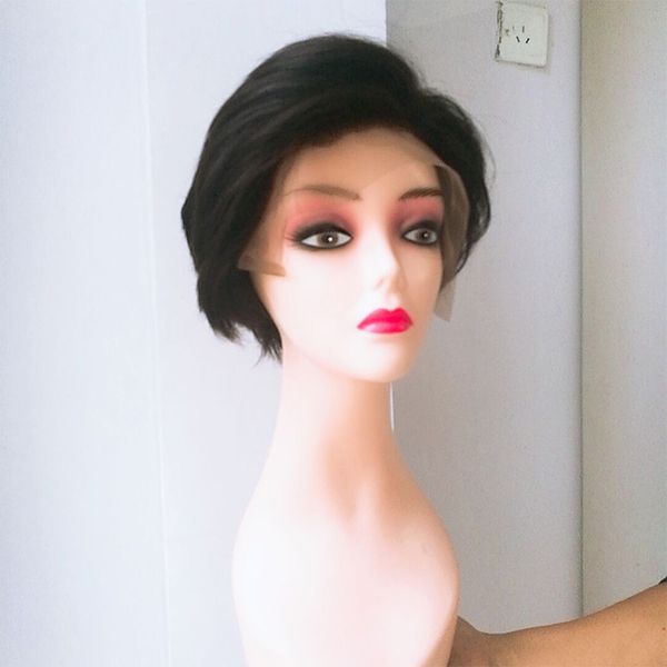 pixie cut short human hair lace front wigs glueless lace front human hair wigs for african americans brazilian straight hair wigs, Black;brown
pixie cut short human hair lace front wigs glueless lace front human hair wigs for african americans brazilian straight hair wigs, Black;brown